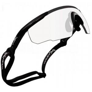 Очки защитные Wiley X Saber Advanced tactical glasses - Clear Matte Black (303)